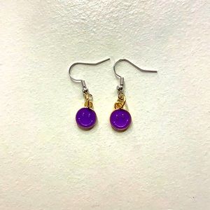 PURPLE SMILEY FACE💜